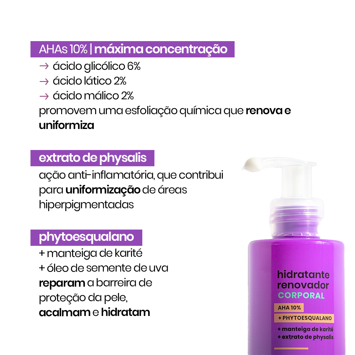 Hidratante Renovador Corporal